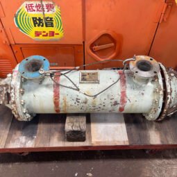 Used Yasec marine fresh water cooler for diesel engines – full unit view